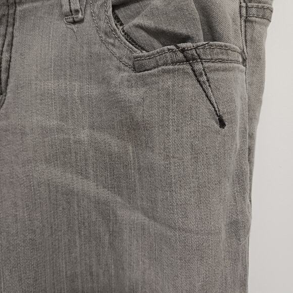 Miley Cyrus Max Azra Jeans Sz13 GRAY Skinny Straight Grunge Rocker Boho Street - Picture 4 of 9